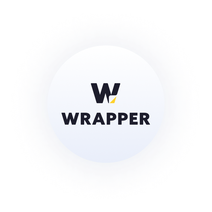 wrapper logo in circle